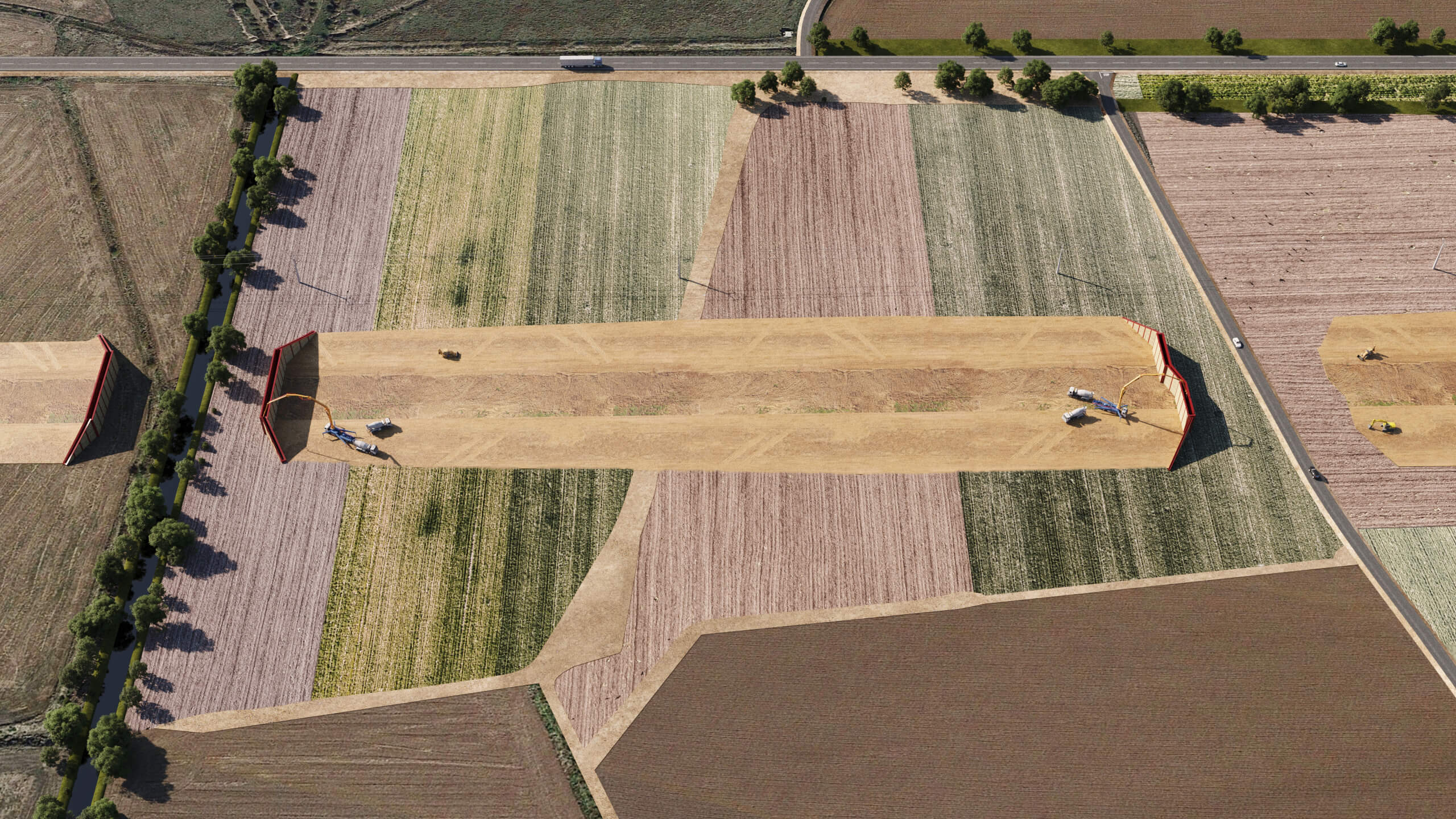 Autovia de Navarra A-15 -01 - Excavación inicial y estructuras - B 2