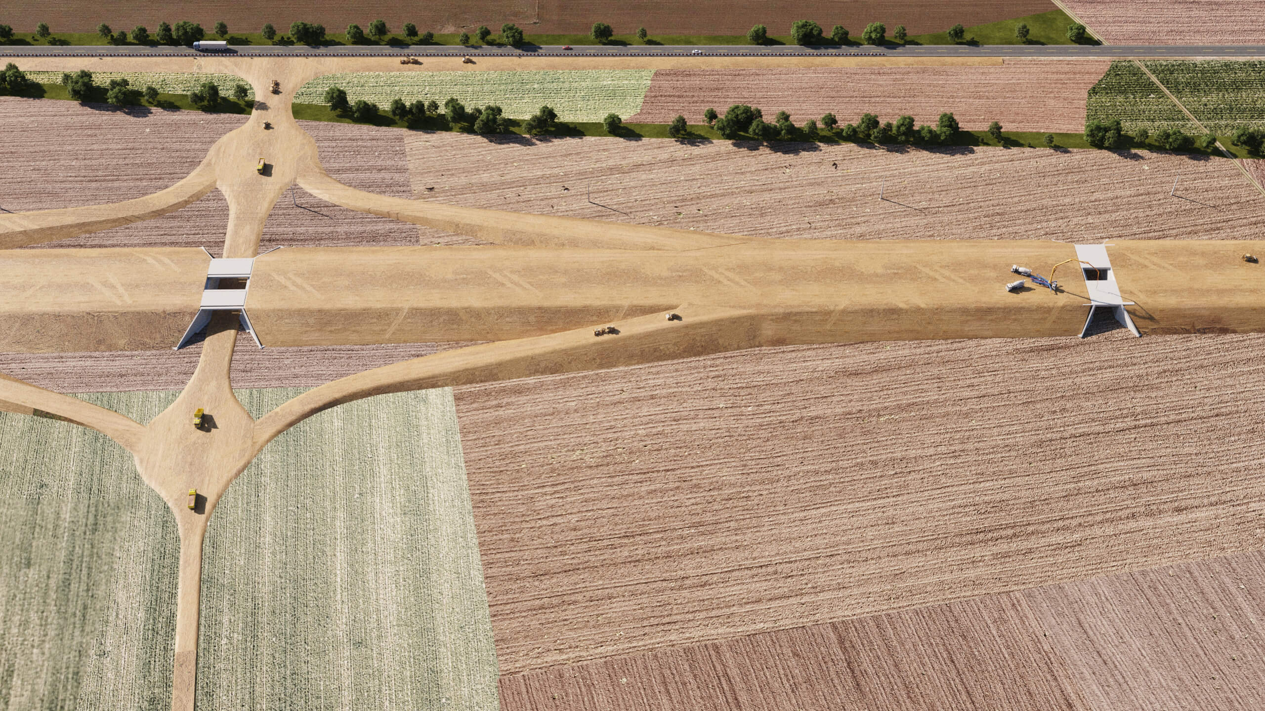 Autovia de Navarra A-15 -04 - Terraplenes ramales - B 2
